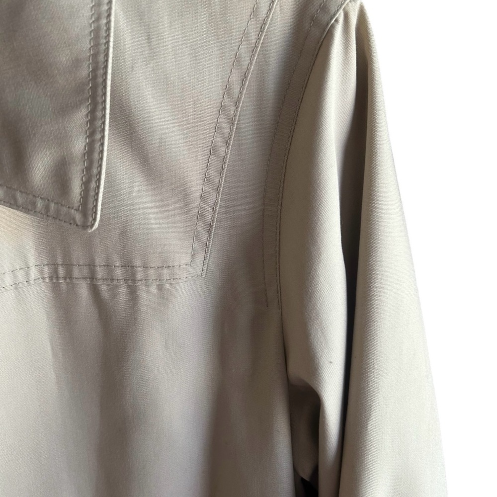 London Fog Maincoats trench coat Sz 8 - Picture 4 of 8